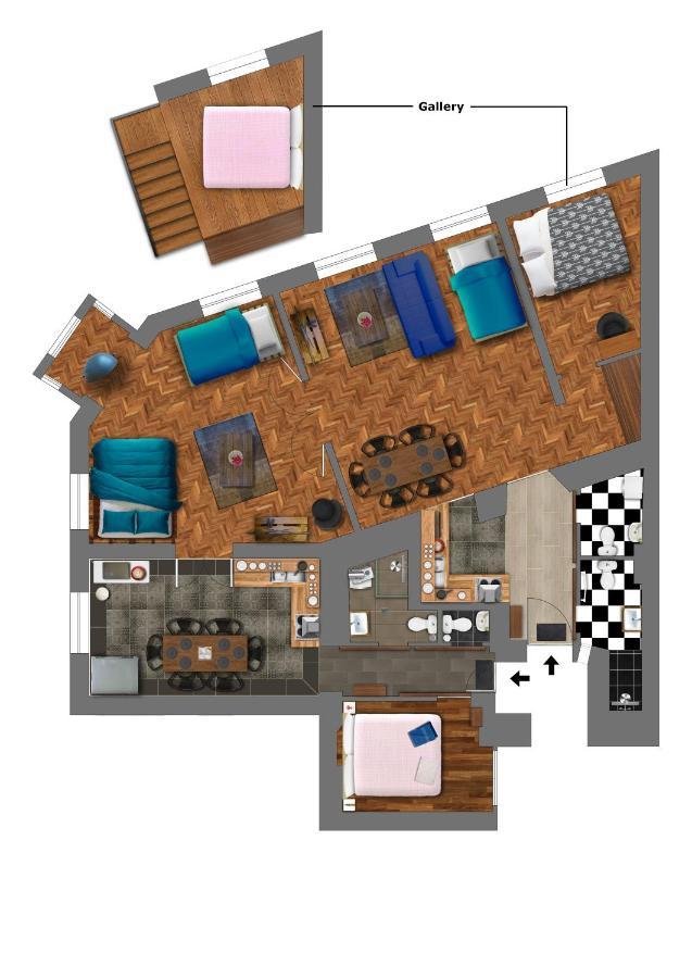 W-Tree Loft Style Apartment Budapest Eksteriør bilde